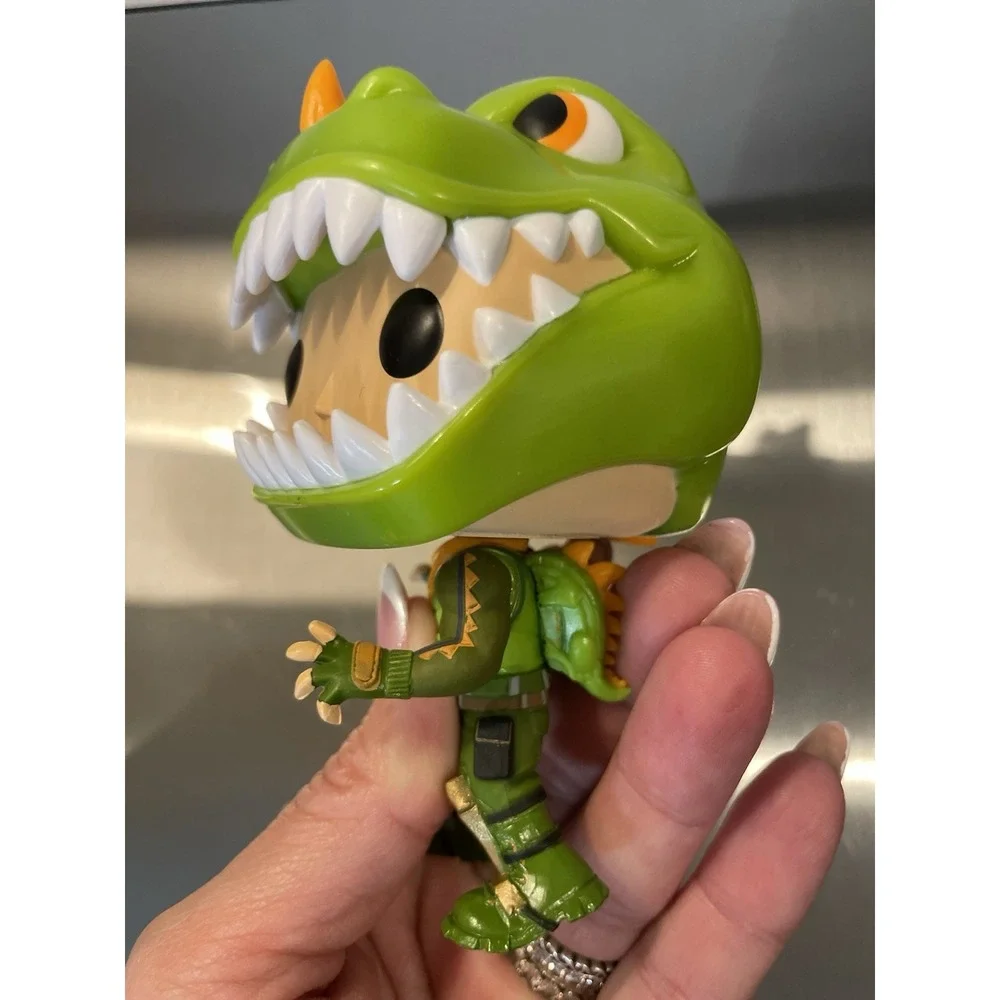 Funko POP! Vinyl Figure Game‎ Fortnite Green Rex #443 Loose No Box WOW!!! Gift